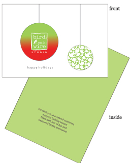 Company logo custom designed holiday cards Company logo custom designed holiday cards