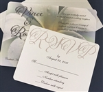 Plumeria Wedding Invitation
