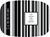 Black and White Stripes Family Platter