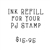Stamp Ink Refill for pre-inked stamps