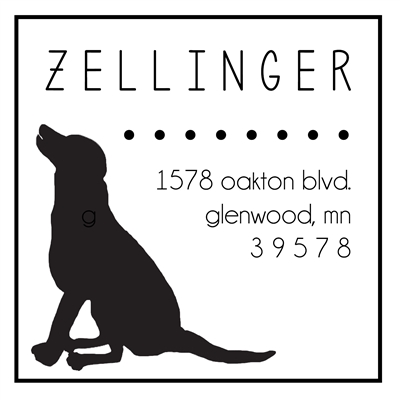 Custom Stamp - Labrador