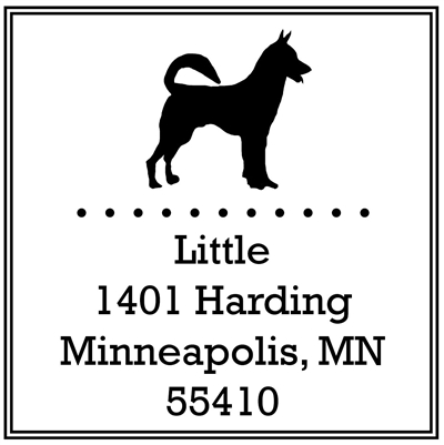 Shiba Inu Custom Stamp